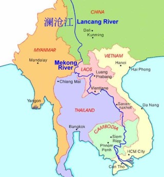  Mekong River on 76 Individuals Inhabiting A 190km Stretch Of The Mekong River Between
